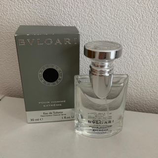 ブルガリ(BVLGARI)のBVLGARI プールオム エクストレーム 香水  30ml(香水(男性用))