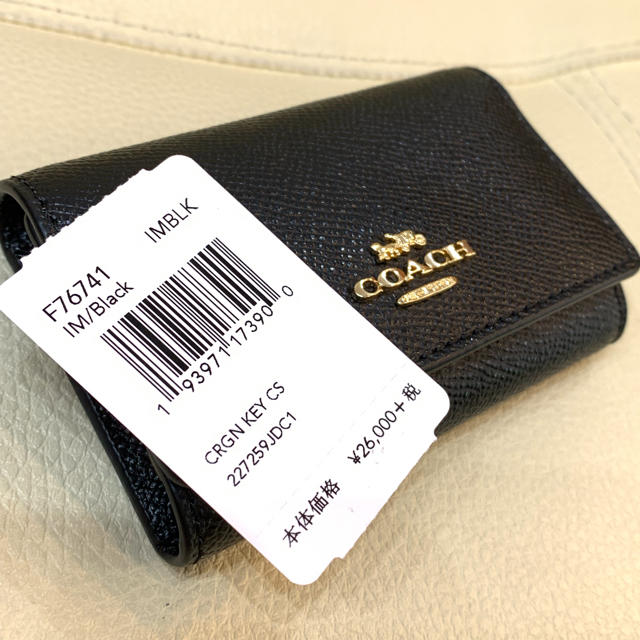 COACH(コーチ)のCOACH F76741 コーチ 未使用 レディース キーケース  キーリング レディースのファッション小物(財布)の商品写真