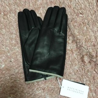 新品☆未使用 Macintosh philosophy 羊革 手袋 スマホ対応