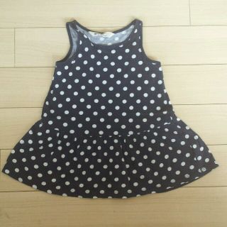 エイチアンドエム(H&M)のH&Mキッズワンピース(ドット)(ワンピース)