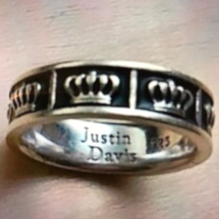 ジャスティンデイビス(Justin Davis)の美品 ジャスティンデイビス リング 8号(リング(指輪))