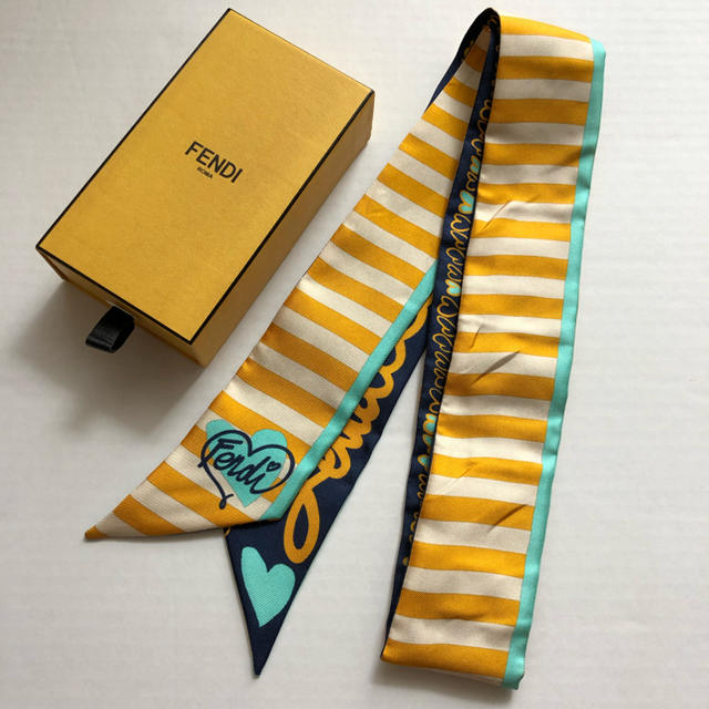 FENDI ツイリー スカーフの通販 by shop☆｜フェンディならラクマ - FENDI ラッピー 全国無料