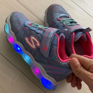 スケッチャーズ(SKECHERS)のスケッチャーズ 光るスニーカー 17cm(スニーカー)