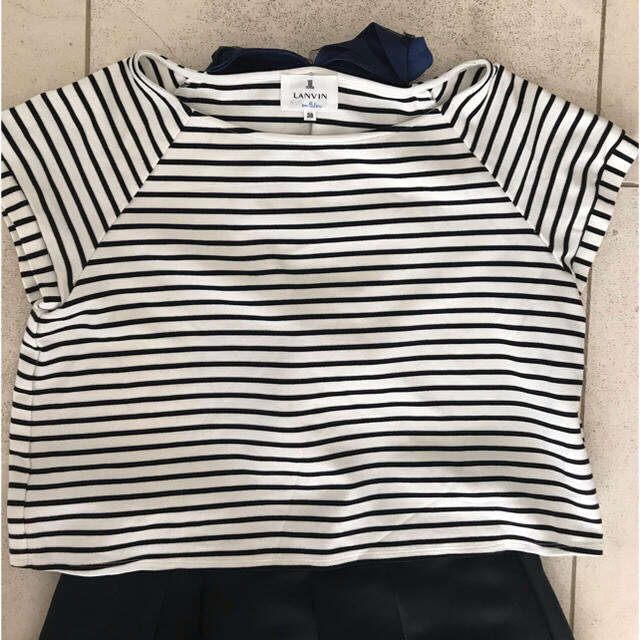 LANVIN en Bleu(ランバンオンブルー)のランバンオンブルー Tシャツ  したま様専用ページ レディースのトップス(Tシャツ(半袖/袖なし))の商品写真