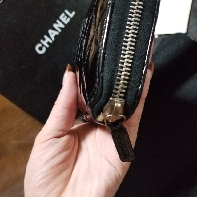 CHANEL(シャネル)のCHANEL 長財布 エナメル レディースのファッション小物(財布)の商品写真