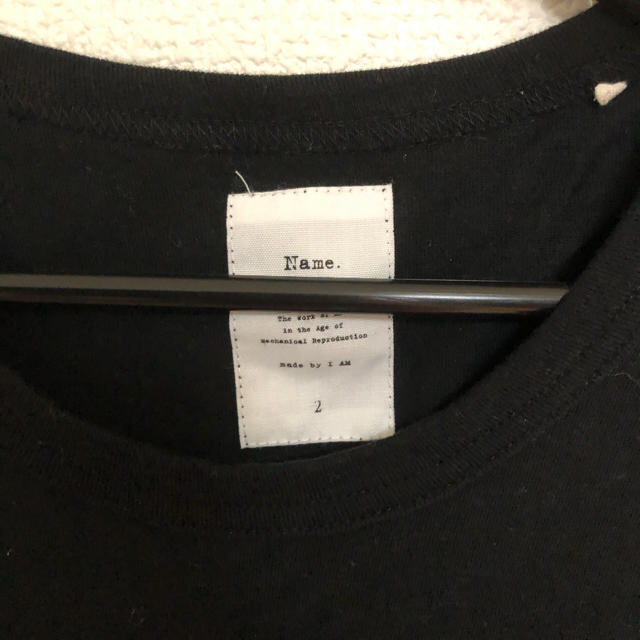 STUDIOUS(ステュディオス)のName. seersucker cotton tee サイズ2 美品 メンズのトップス(Tシャツ/カットソー(半袖/袖なし))の商品写真