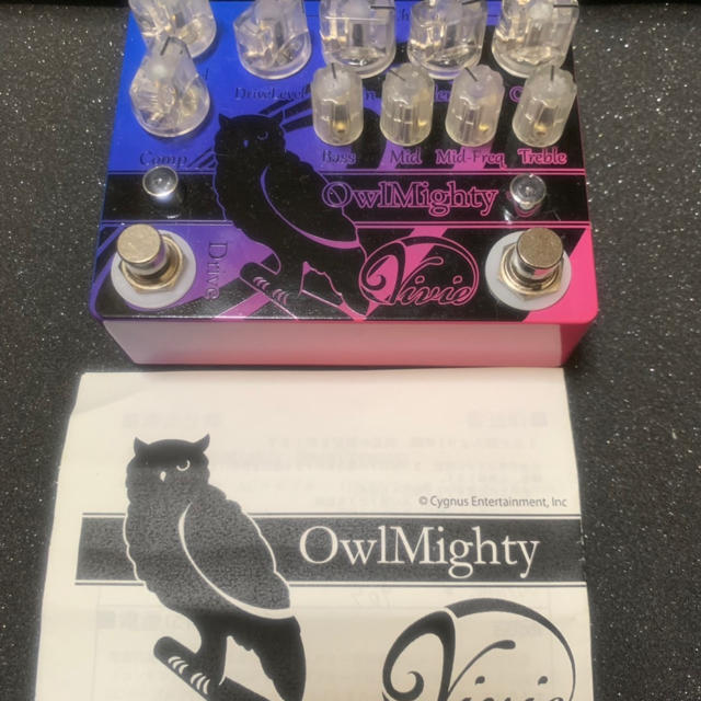 Vivie owlmighty ベースプリアンプ