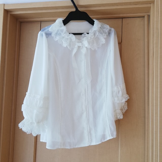Angelic Pretty - ホイップドールブラウス 白 Angelic Prettyの Angelic Pretty - ホイップドールブラウス 白 Angelic Prettyの