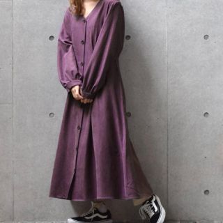 ダブルクローゼット(w closet)のw closet ウエストタックワンピース(ロングワンピース/マキシワンピース)