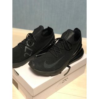 ナイキ(NIKE)のナイキ エアマックス 270 黒 28(スニーカー)