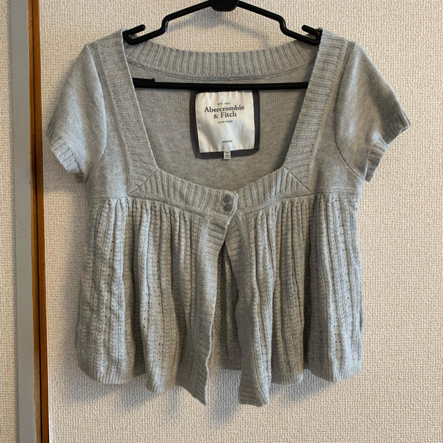 Abercrombie&Fitch(アバクロンビーアンドフィッチ)のAbercrombie&Fitchの半袖カーディガン レディースのトップス(カーディガン)の商品写真