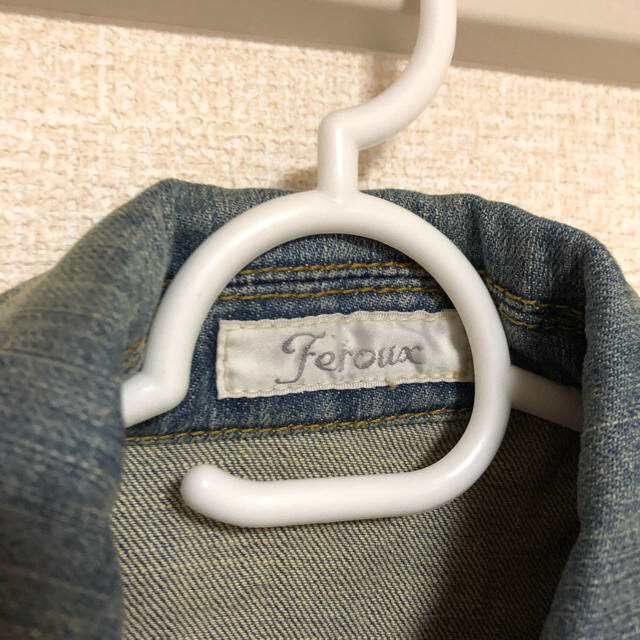 Feroux(フェルゥ)の半袖 ジージャン レディースのジャケット/アウター(Gジャン/デニムジャケット)の商品写真