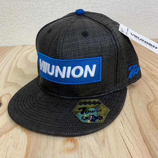 7UNION(セブンユニオン)の◆新品未使用◆7union キャップ 「青白Ⅶunion」7 1／2 メンズの帽子(キャップ)の商品写真