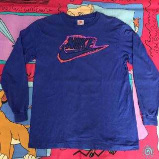 ナイキ(NIKE)のナイキ/ビンテージ・Tシャツ/ロンT/アメリカ製(Tシャツ/カットソー(七分/長袖))