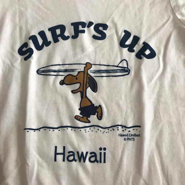 SNOOPY(スヌーピー)のハワイ SURF'S UP スヌーピー Tシャツ レディースのトップス(Tシャツ(半袖/袖なし))の商品写真