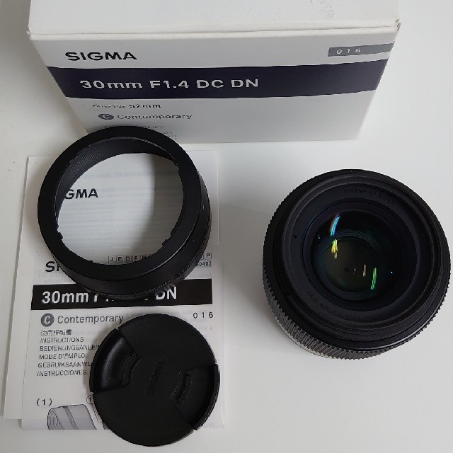 SIGMA 30mm F1.4 DC DN  SONY Eマウント用カメラ