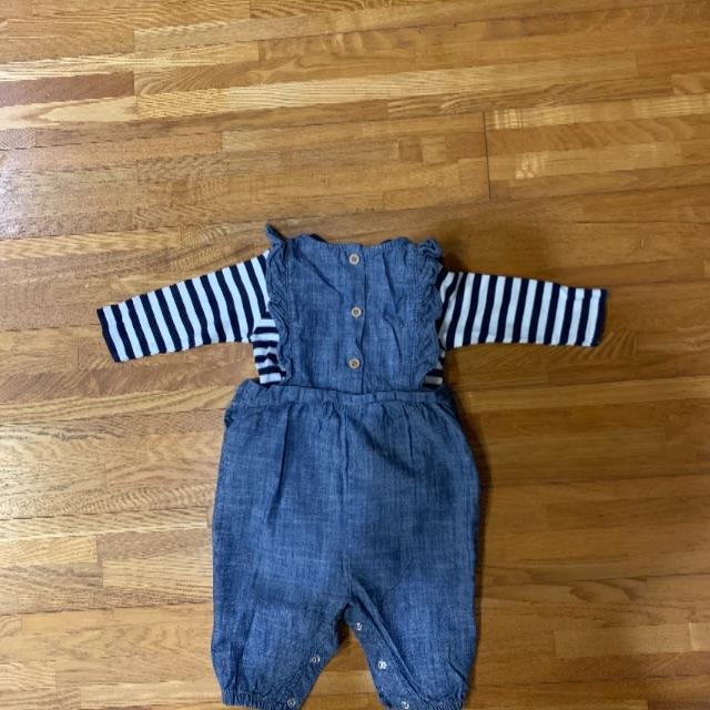 NEXT(ネクスト)のnext baby  オーバーオールセット キッズ/ベビー/マタニティのベビー服(~85cm)(カバーオール)の商品写真