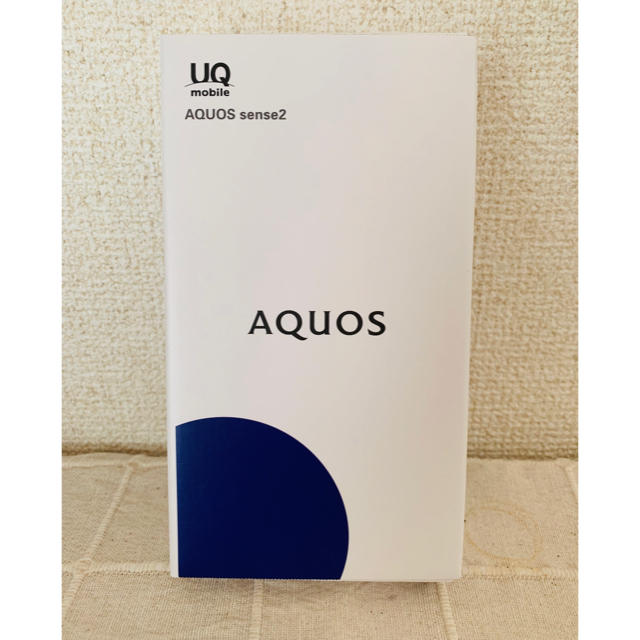 (新品未使用)AQUOS SENSE UQモバイル 値下げ中