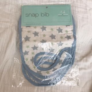 エイデンアンドアネイ(aden+anais)のaden + anais ＊ snap bib 新品(ベビースタイ/よだれかけ)