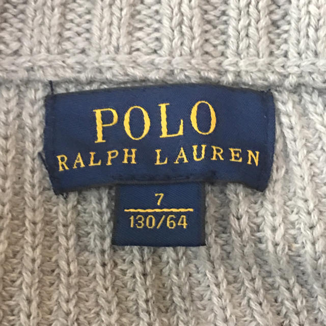 POLO RALPH LAUREN(ポロラルフローレン)のラルフローレン 子供用 ニット セーター キッズ/ベビー/マタニティのキッズ服男の子用(90cm~)(ニット)の商品写真