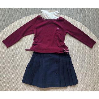 バーバリー(BURBERRY)のバーバリー キッズ ベビー 子供 ニット カットソー タートル(Tシャツ/カットソー)