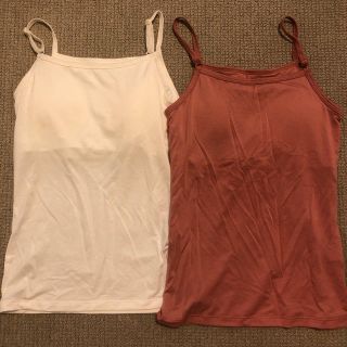 ユニクロ(UNIQLO)のUNIQLO 140 ヒートテック キャミソール ２枚組(下着)