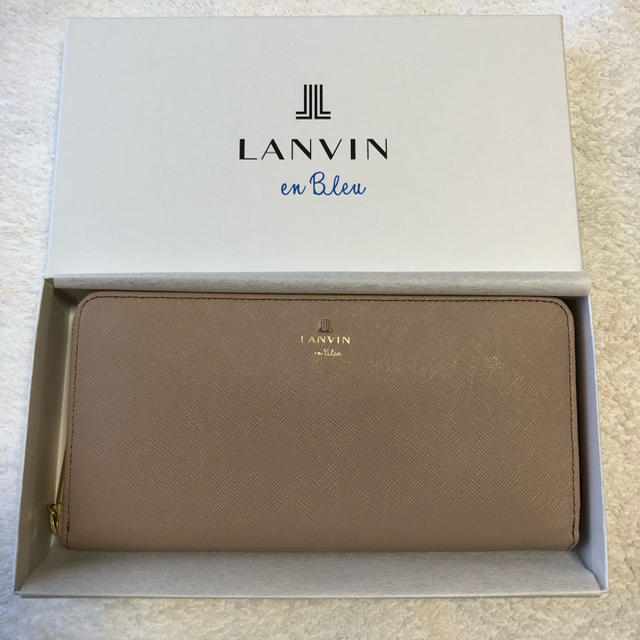 LANVIN en Bleu(ランバンオンブルー)の新品 LANVIN 長財布 レディースのファッション小物(財布)の商品写真