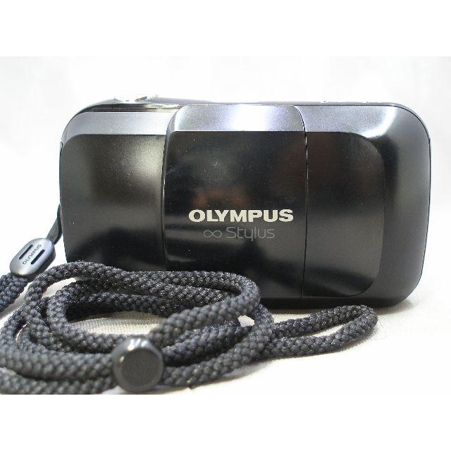 OLYMPUS(オリンパス)の[海外版名機シリーズ ]OLYMPUS ♾STYLUS 日本名”μ[mju:]” スマホ/家電/カメラのカメラ(フィルムカメラ)の商品写真