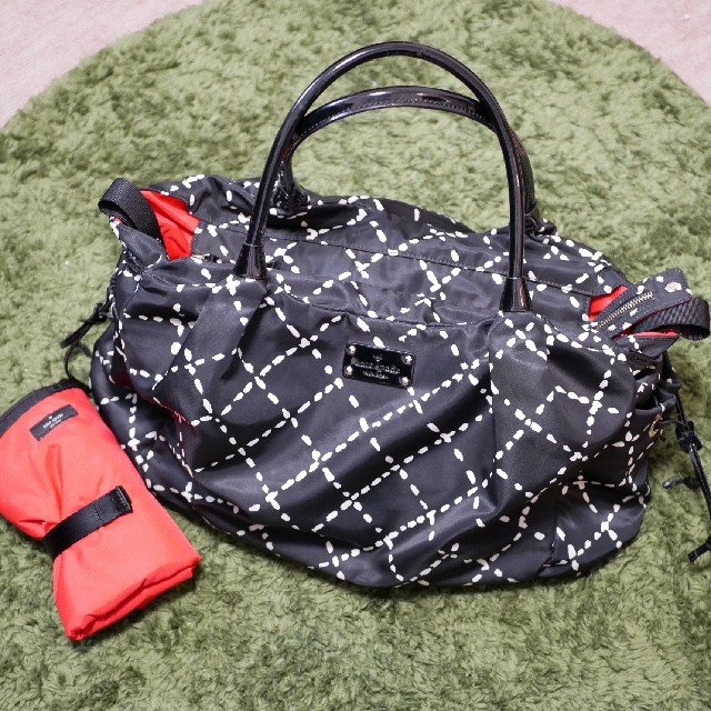 kate spade new york - kate spade マザーバッグ ベビーカー取り付け ...