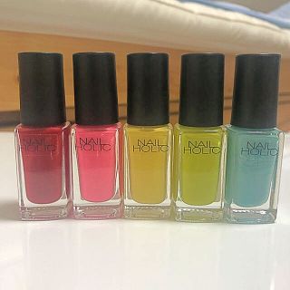 ネイルホリック(NAIL HOLIC)のネイルホリック マニキュア 5色セット(マニキュア)