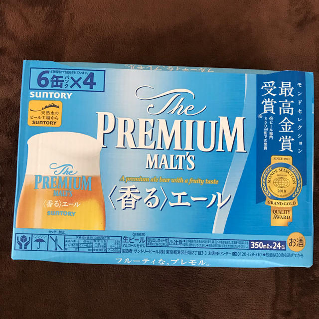 サントリー(サントリー)のプレミアムモルツ 香るエール 350ml 1ケース 食品/飲料/酒の酒(ビール)の商品写真