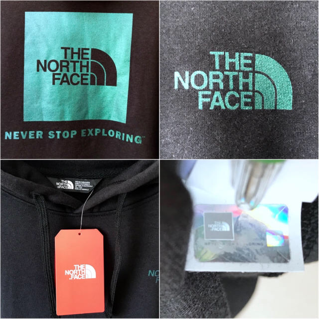 THE NORTH FACE(ザノースフェイス)のまゃさん専用 XXL相当 新品 ノースフェイス  BOXロゴ パーカー 黒  メンズのトップス(パーカー)の商品写真