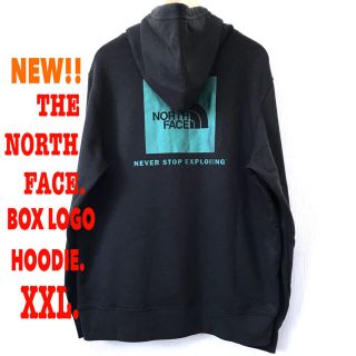 ザノースフェイス(THE NORTH FACE)のまゃさん専用 XXL相当 新品 ノースフェイス  BOXロゴ パーカー 黒 (パーカー)