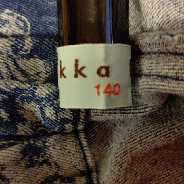 hakka kids(ハッカキッズ)のデニムパンツ キッズ/ベビー/マタニティのキッズ服女の子用(90cm~)(パンツ/スパッツ)の商品写真