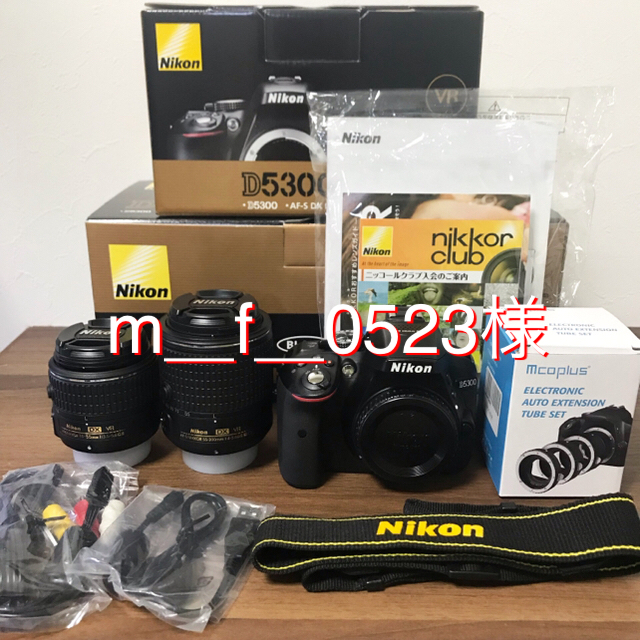 Nikon(ニコン)のm＿f＿0523様専用です！ スマホ/家電/カメラのカメラ(デジタル一眼)の商品写真