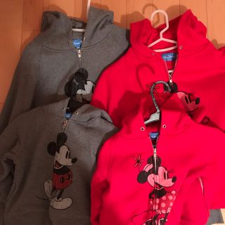 ディズニー(Disney)のたんぽぽ様専用 ディズニーパーカー4点セット(ジャケット/上着)