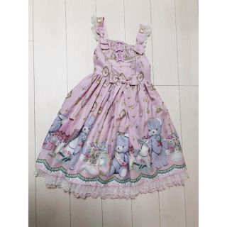 Angelic Pretty Charlotte's Bear OP アイボリー