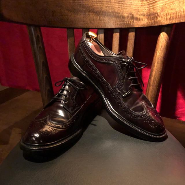 Alden(オールデン)のHANOVER L.B.シェパード Cordovan US 7.5 B/D メンズの靴/シューズ(ドレス/ビジネス)の商品写真