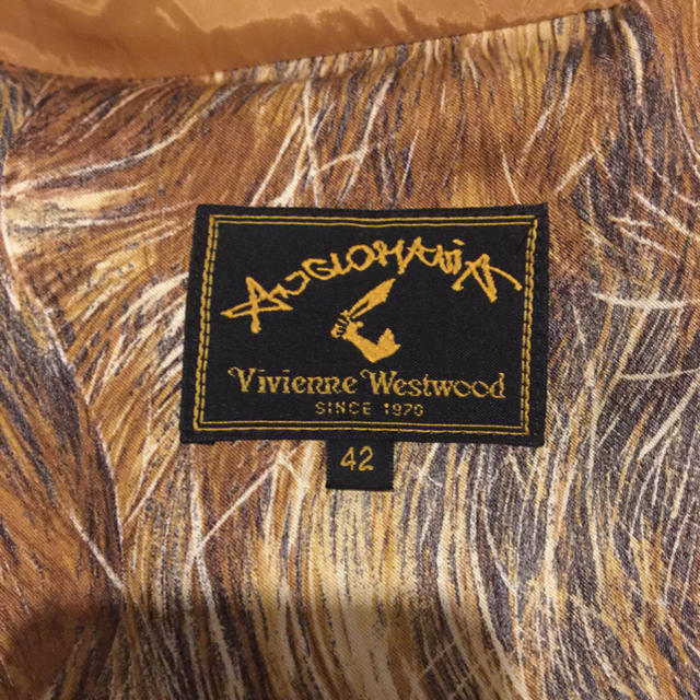 Vivienne Westwood(ヴィヴィアンウエストウッド)のAnglomania ヘアー柄ベッティーナジャケット レディースのジャケット/アウター(テーラードジャケット)の商品写真