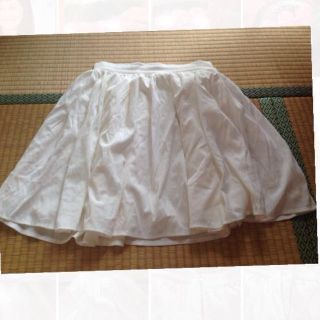 ナイスクラップ(NICE CLAUP)のシフォンスカート(ひざ丈スカート)