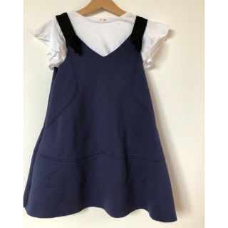 ザラキッズ(ZARA KIDS)のみず様zara aラインワンピース(ワンピース)