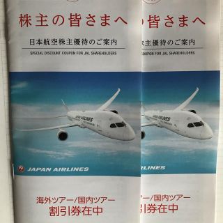 ジャル(ニホンコウクウ)(JAL(日本航空))のjalパック ツアー 割引券 2冊(その他)