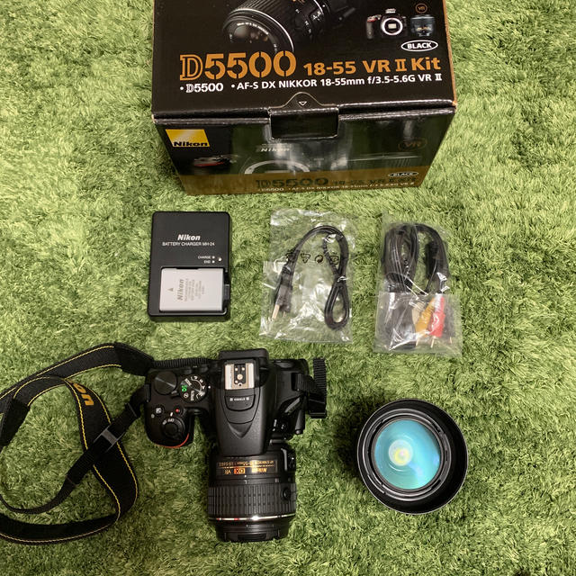 クーポン安い D5500+レンズ Nikon AF-S f/3.5-4.5G 18-35mm デジタルカメラ