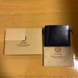 ガンゾ(GANZO)の本日限定値下げ！GANZO THIN BRIDLE 小銭入れ付き 二つ折り財布(折り財布)