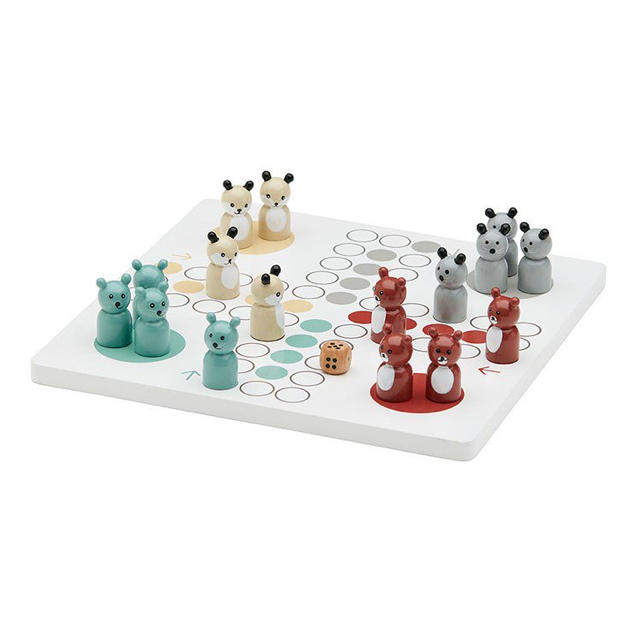 Bonpoint(ボンポワン)の新品 kids Concept キッズコンセプト LUDO GAME キッズ/ベビー/マタニティのおもちゃ(知育玩具)の商品写真