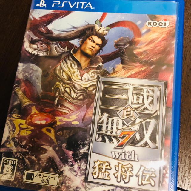 Koei Tecmo Games(コーエーテクモゲームス)の真三国無双7 with猛将伝！ PSVITA エンタメ/ホビーのゲームソフト/ゲーム機本体(家庭用ゲームソフト)の商品写真