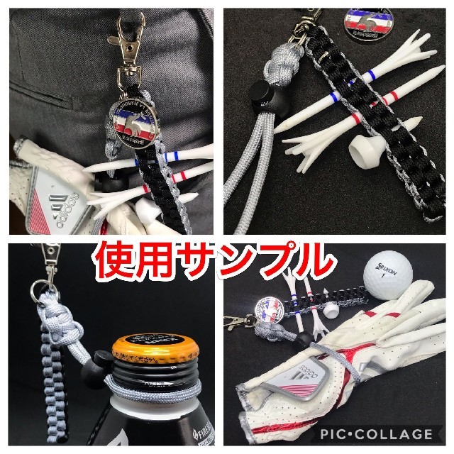 Callaway Golf(キャロウェイゴルフ)のゴルフ ティホルダー グローブホルダー ブルーカモフラ＆ターコイズホワイト スポーツ/アウトドアのゴルフ(その他)の商品写真