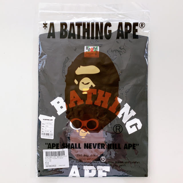 A BATHING APE × WIZ KHALIFA ロンT BLACK