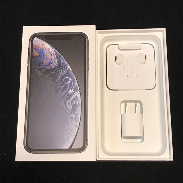 iPhone XR Black 64GB Apple SIMフリー新品 翌日発送