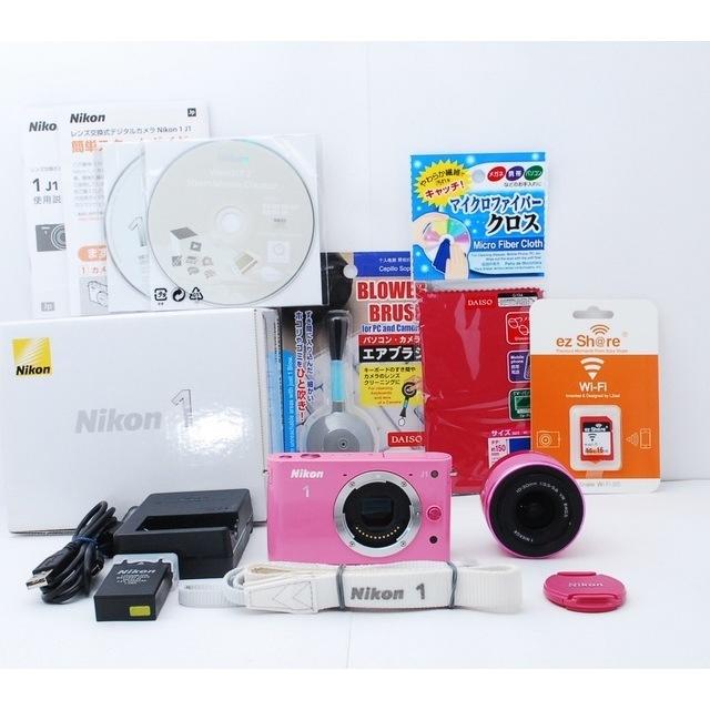 Nikon 1 J1★の通販 by - ★超可愛い希少ピンクカラー♪超軽量コンパクトボディ！
☆ニコン 好評爆買い